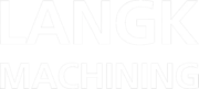 Langk Machining logo in white text